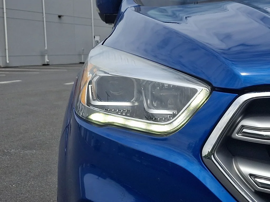 Used 2017 Blue Ford Titanium image 8