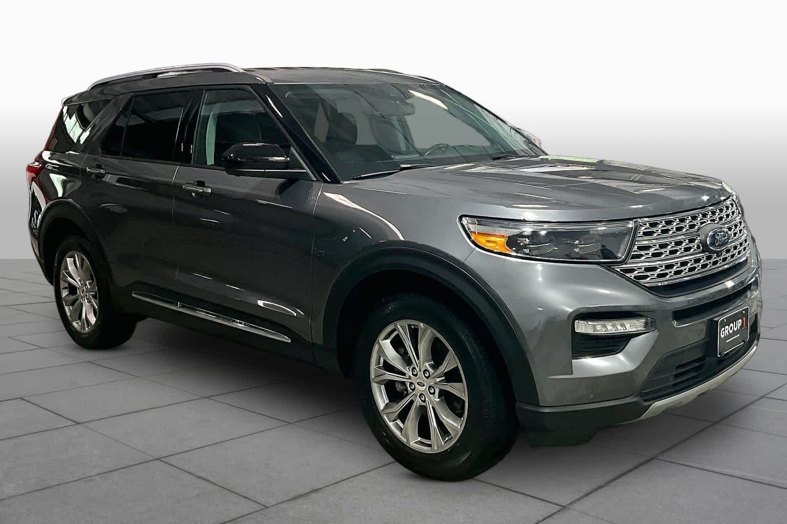 Used 2022 Carbonized Gray Metallic Ford Limited image 3