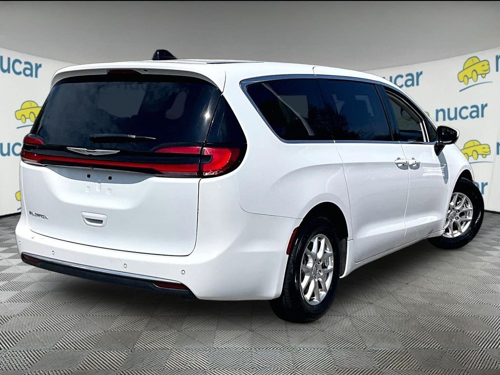 Used 2023 Bright White Clearcoat Chrysler Touring L image 6