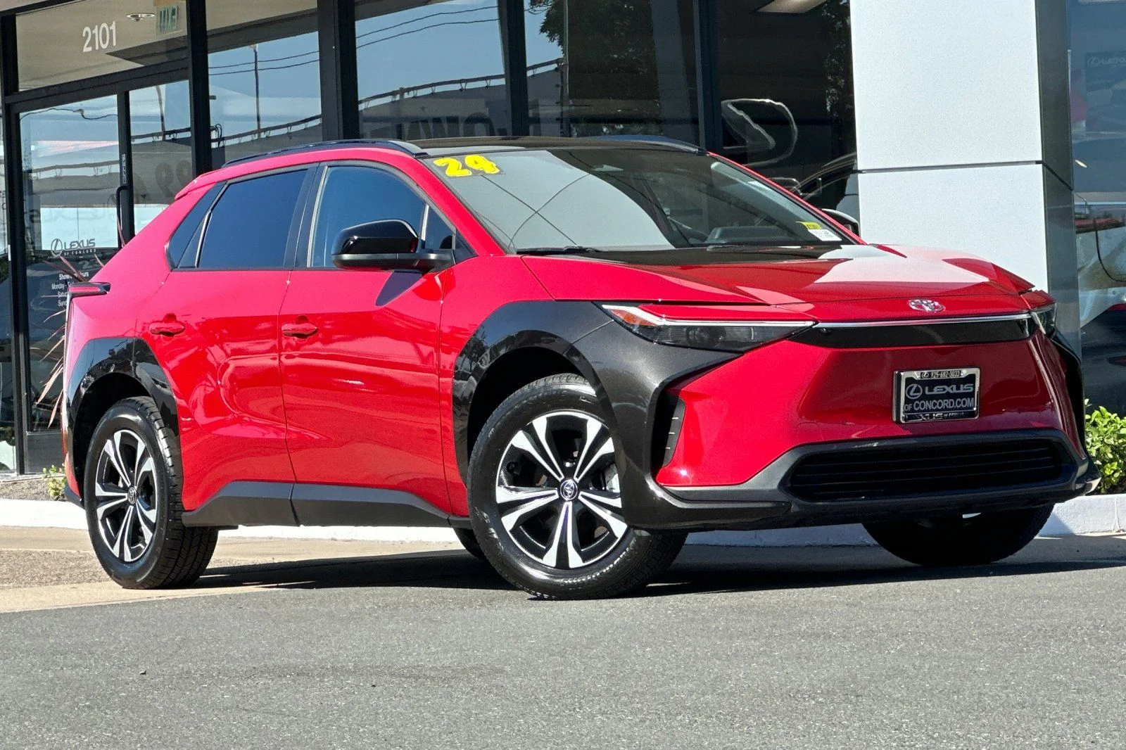 Used 2024 Toyota bZ4X XLE with VIN JTMAAAAA8RA038016 for sale in Concord, CA