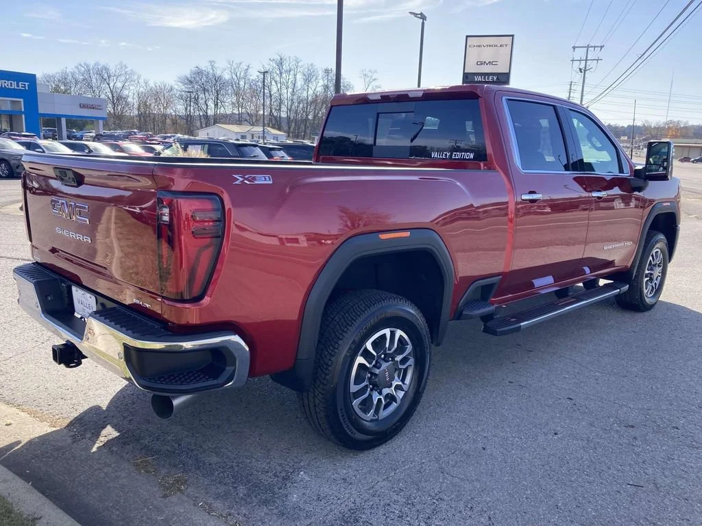 New 2026 Volcanic Red Tintcoat GMC SLT image 4