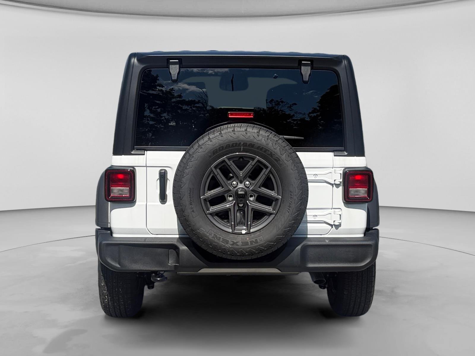 New 2026 Bright White Clear-Coat Exterior Paint Jeep Sport S image 14