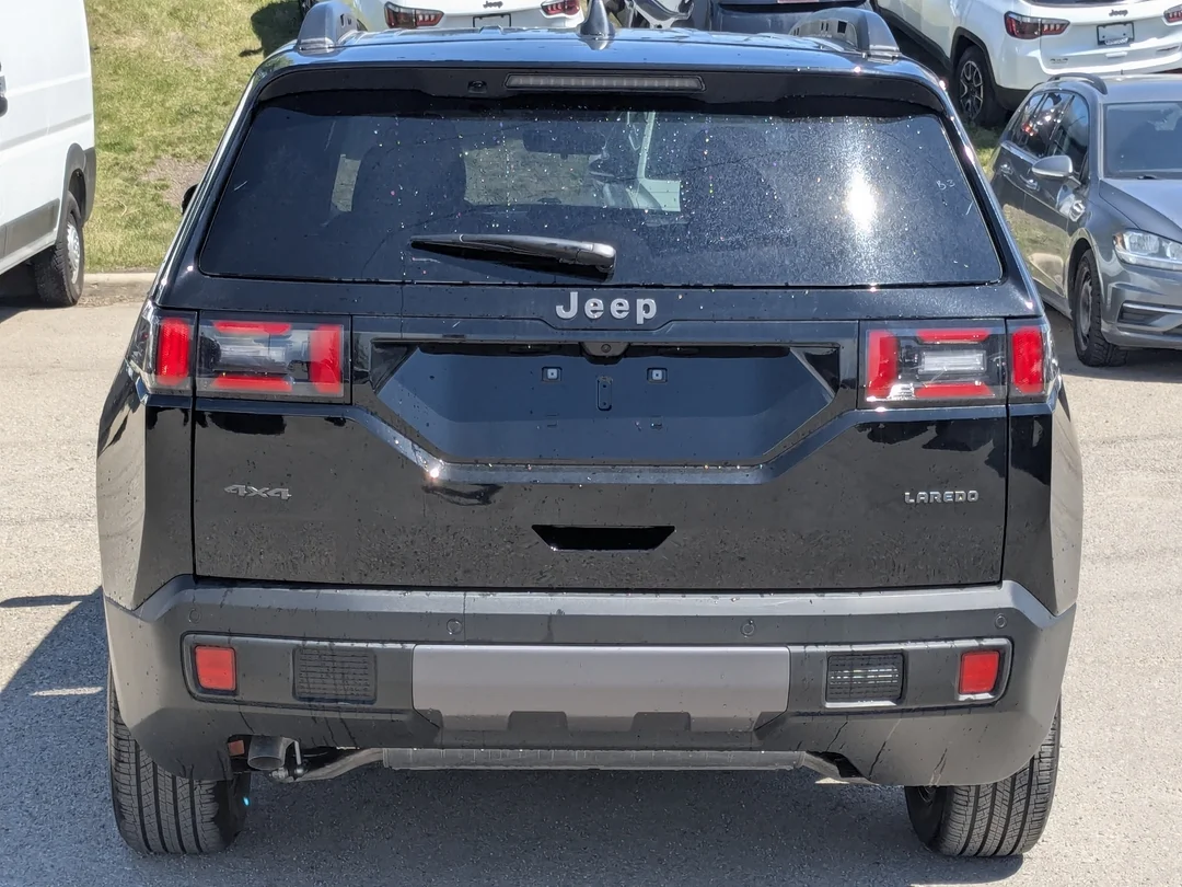 New 2026 Black Jeep Laredo - - 4x4 - 1.6L Turbo Hybrid - Adaptive Cruise - Active Lane Mgmt & More! image 7