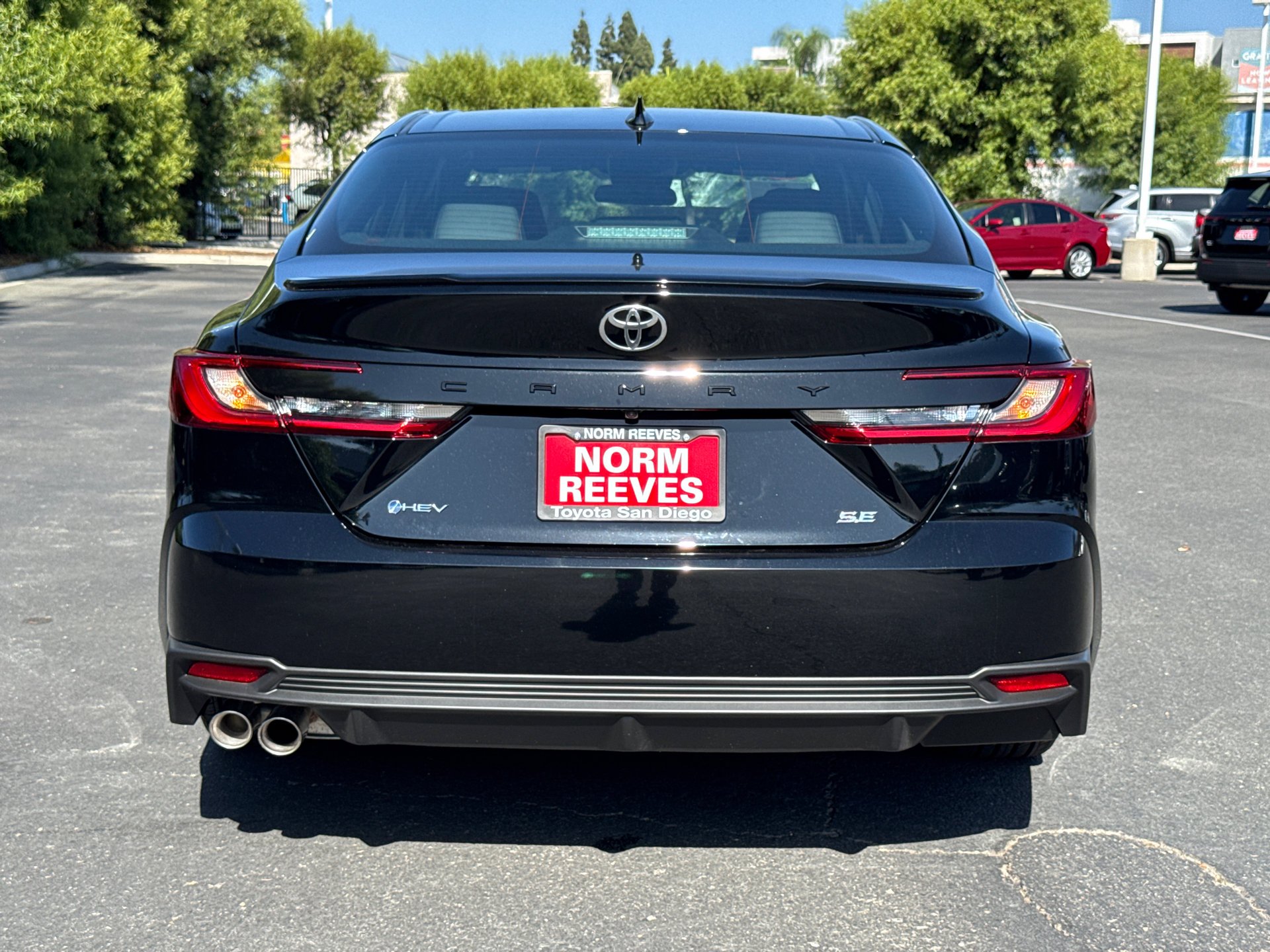 Certified Used 2026 Midnight Black Metallic Toyota SE image 13