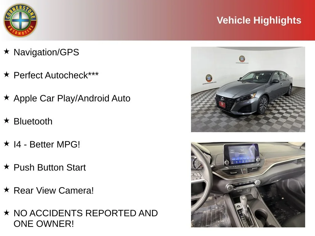 Used 2025 Nissan Altima SV with VIN 1N4BL4DV5SN349535 for sale in Elk River, Minnesota