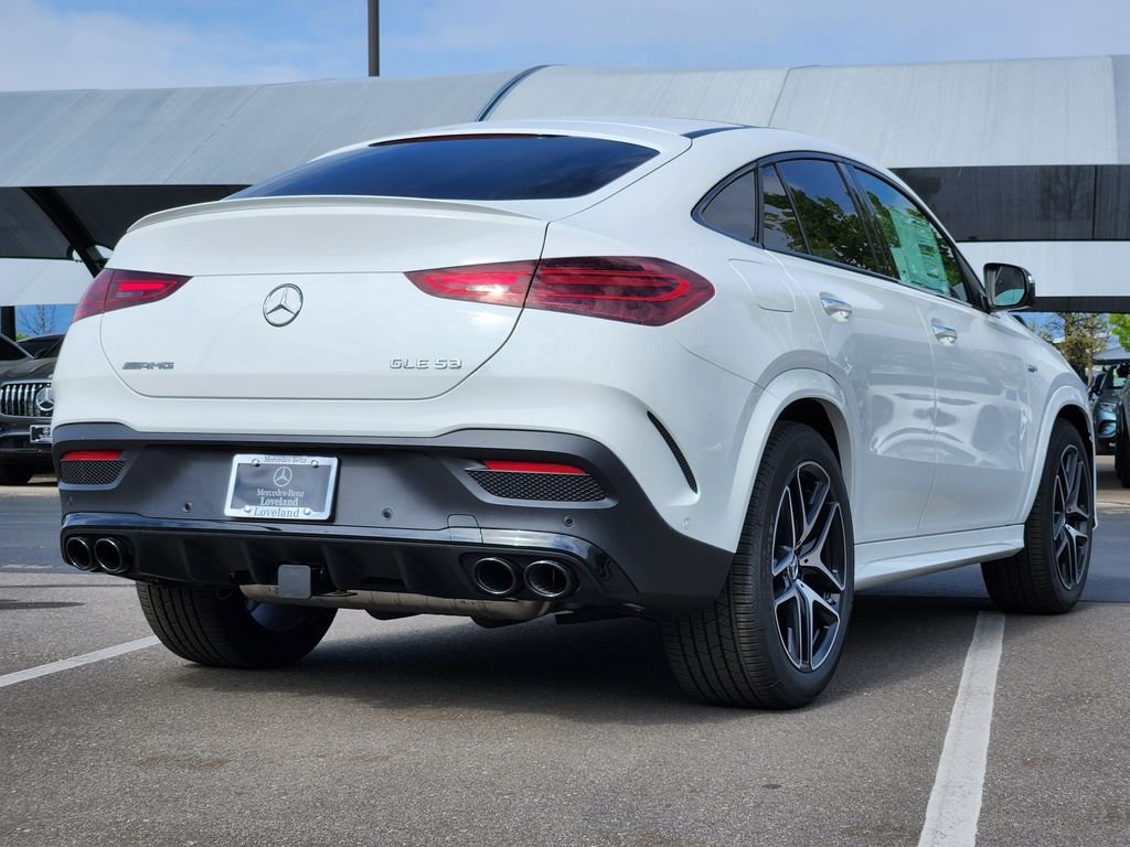 New 2026 Polar White Mercedes-Benz AMG® GLE53 COUPE 4MATIC image 8