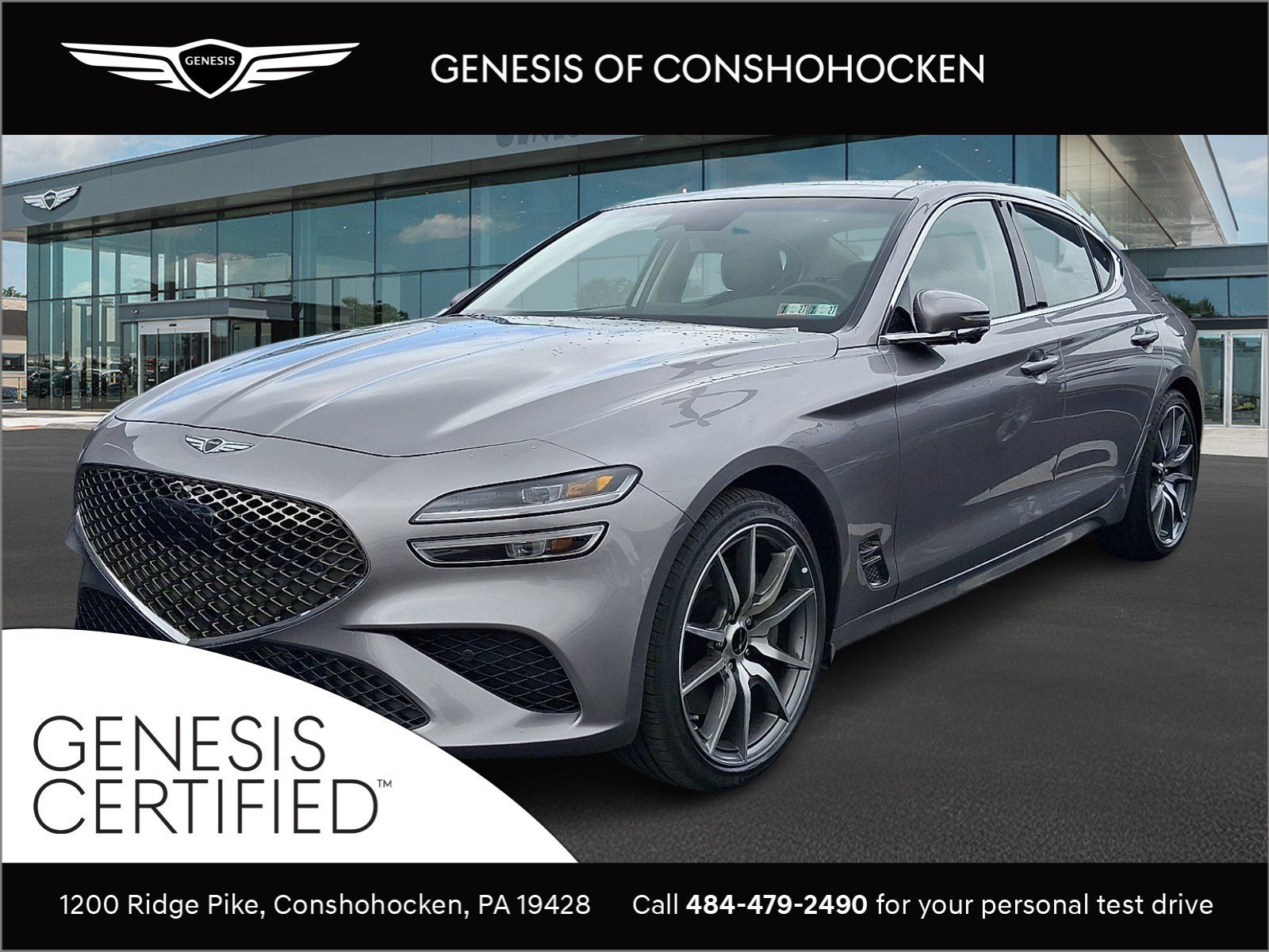 Certified Used 2026 Savile Silver Genesis 2.5T Prestige image 1