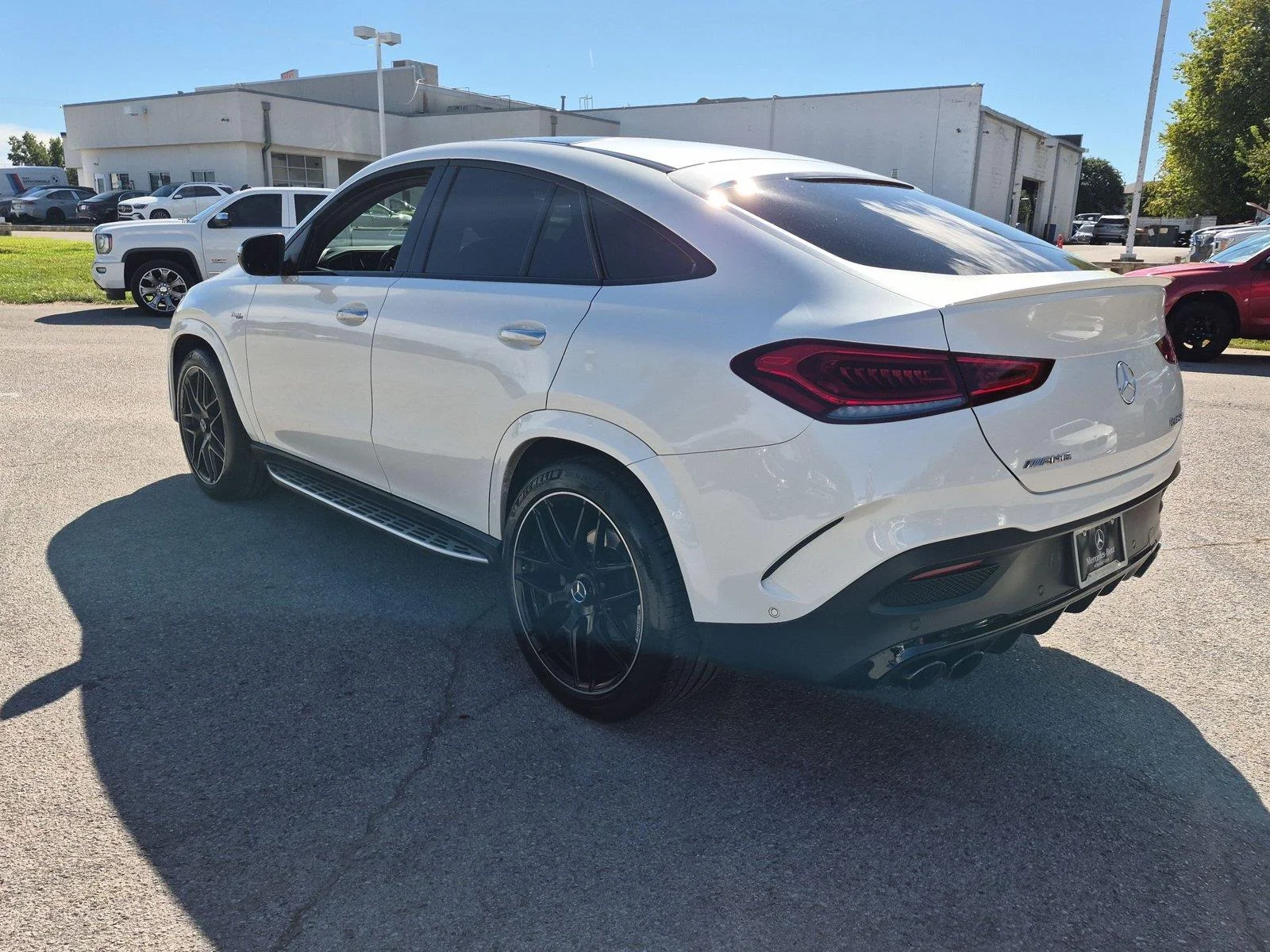 Used 2021 designo Diamond White Metallic Mercedes-Benz AMG® GLE 53 image 3