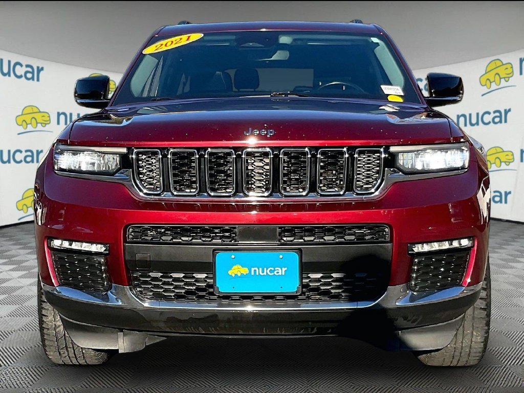 Used 2021 Red Jeep Limited image 2