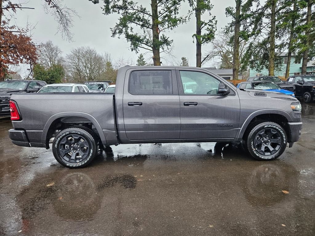 New 2026 Granite Crystal Metallic Clear-Coat Exterior Paint RAM Big Horn/Lone Star image 8