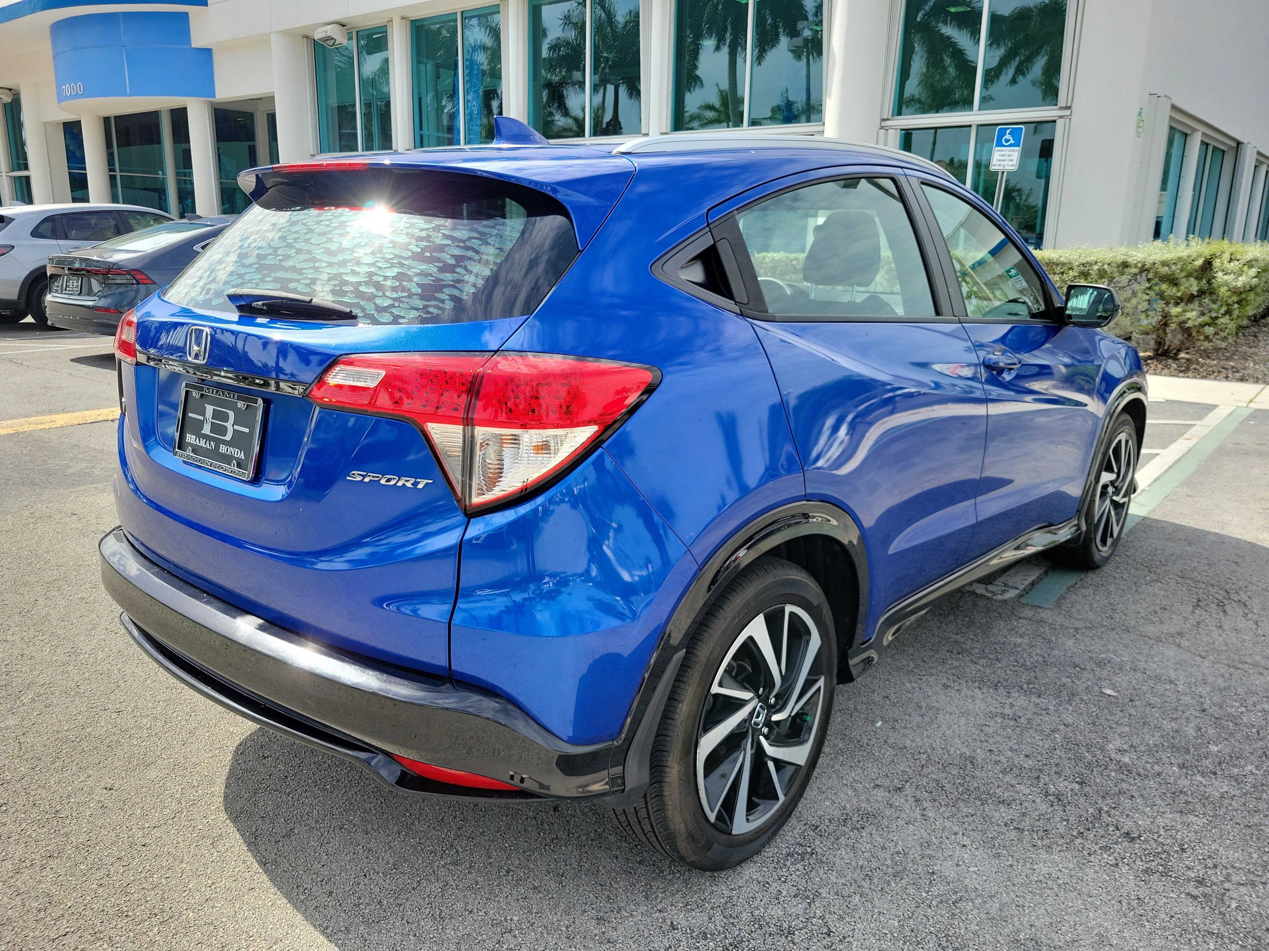 Certified Used 2020 Blue Honda Sport image 3
