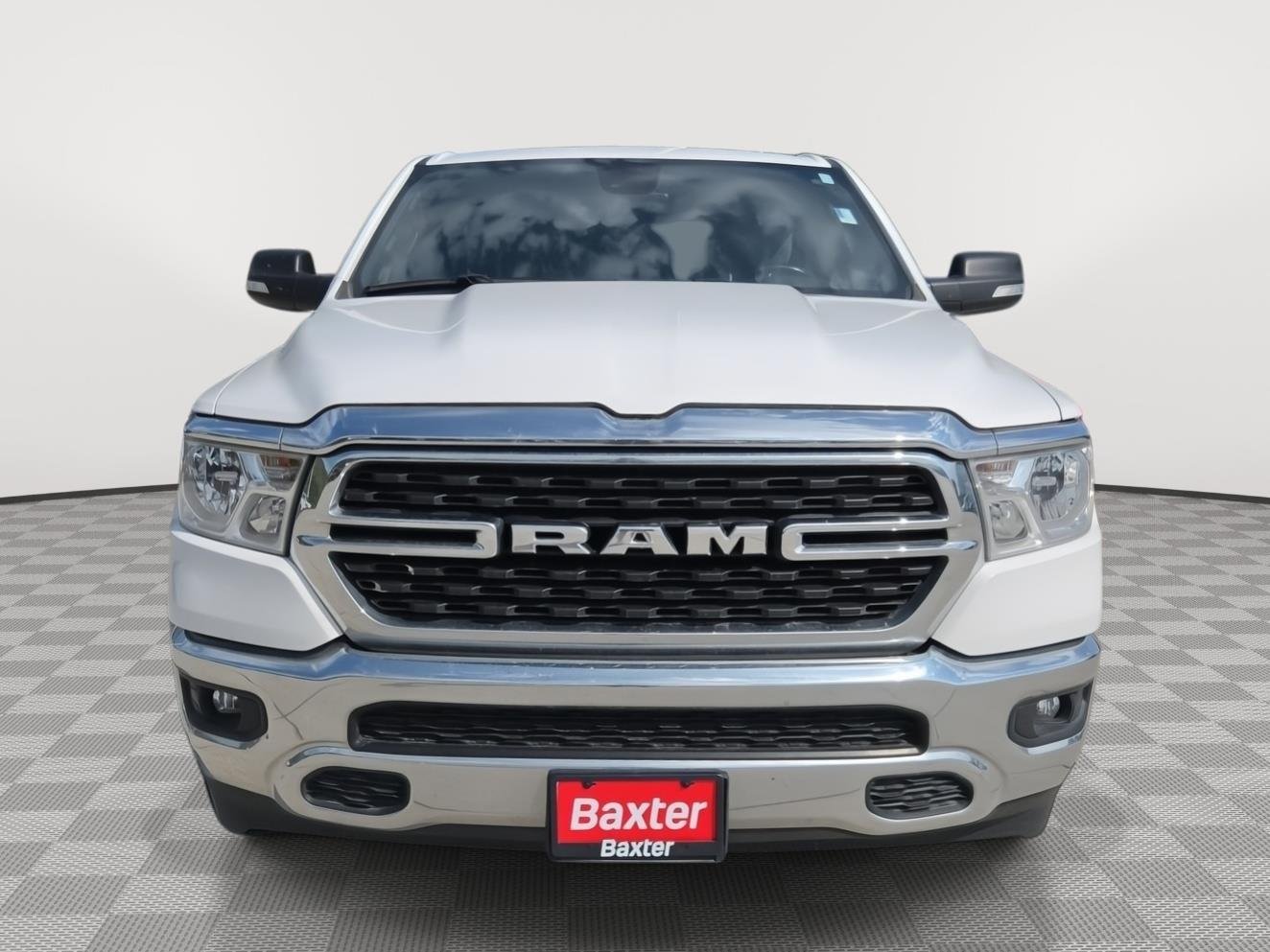 Used 2022 Bright White Clearcoat Ram Big Horn image 2