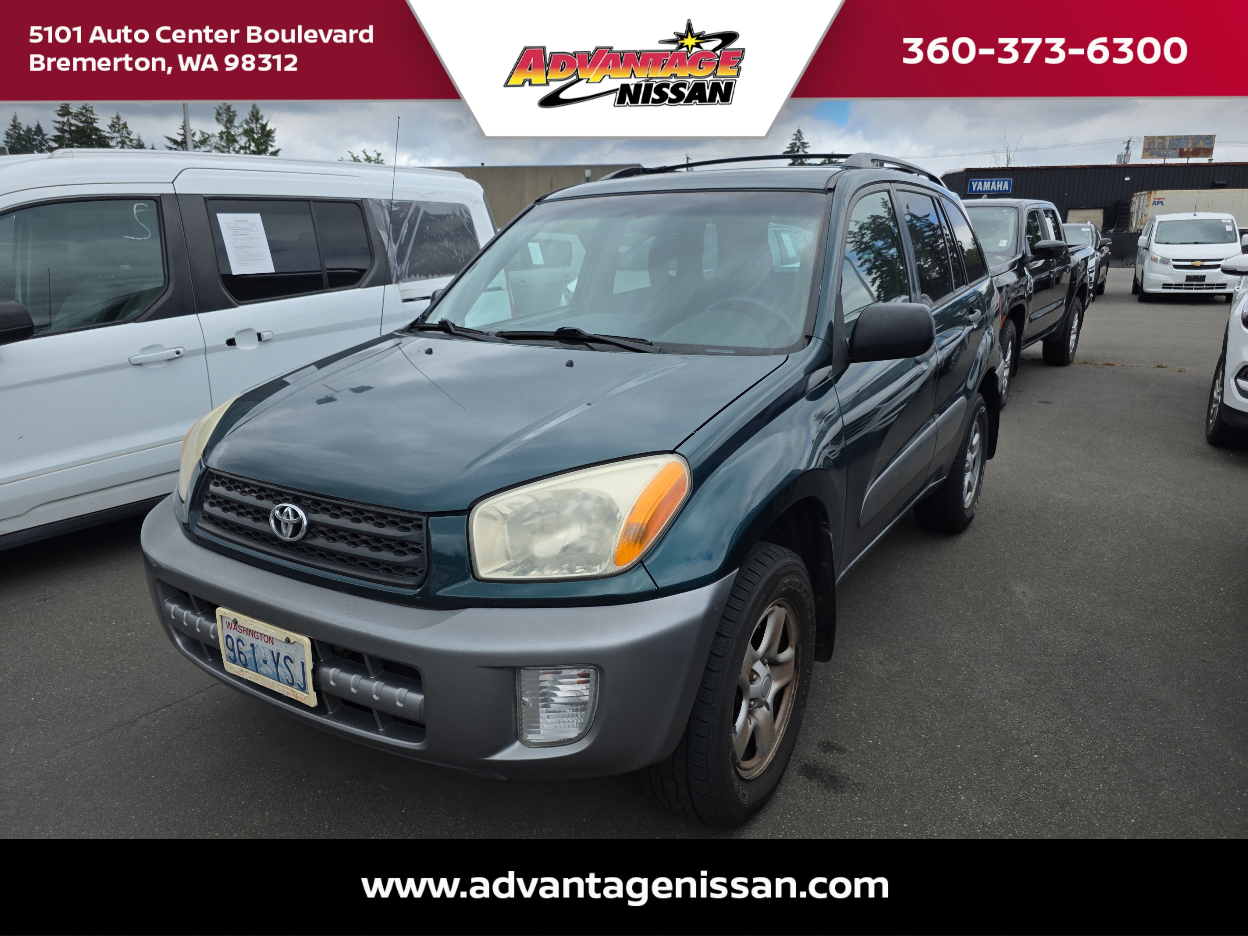 Used 2002 Green Toyota Base image 1