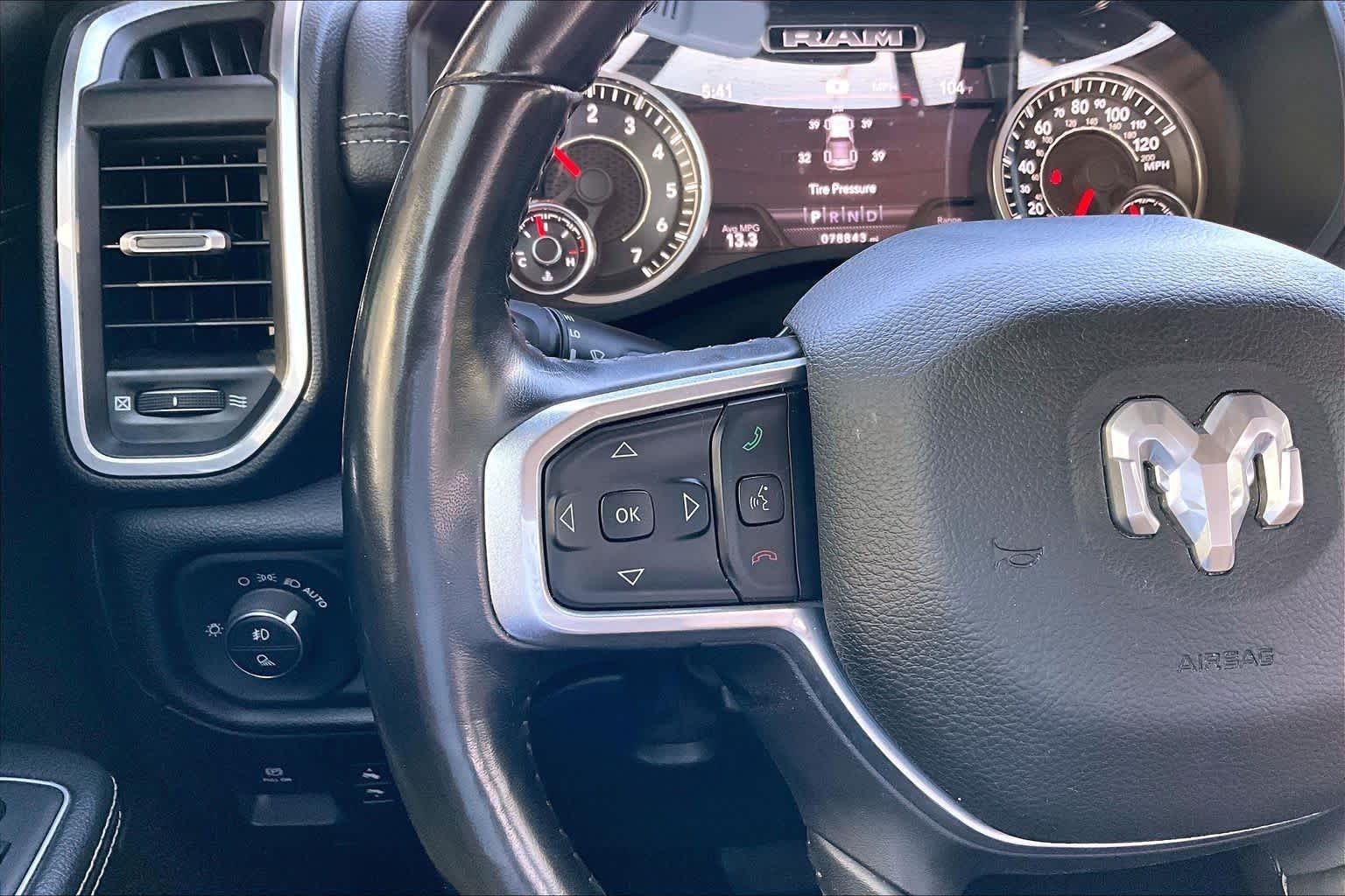 Used 2021 Maximum Steel Metallic Clearcoat Ram Laramie image 23