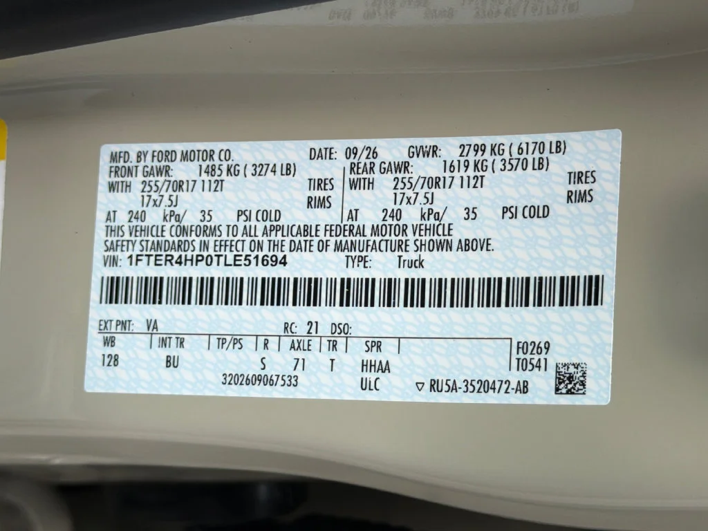 New 2026 Beige Ford XLT image 33
