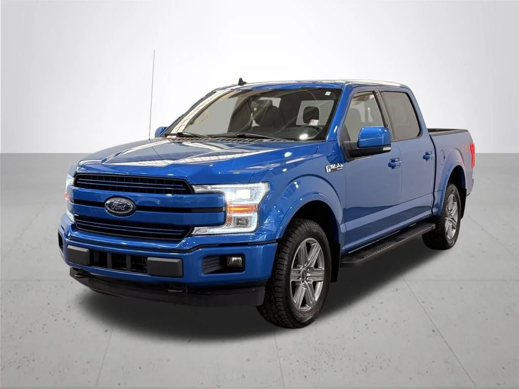 Used 2019 Blue Ford Lariat image 2