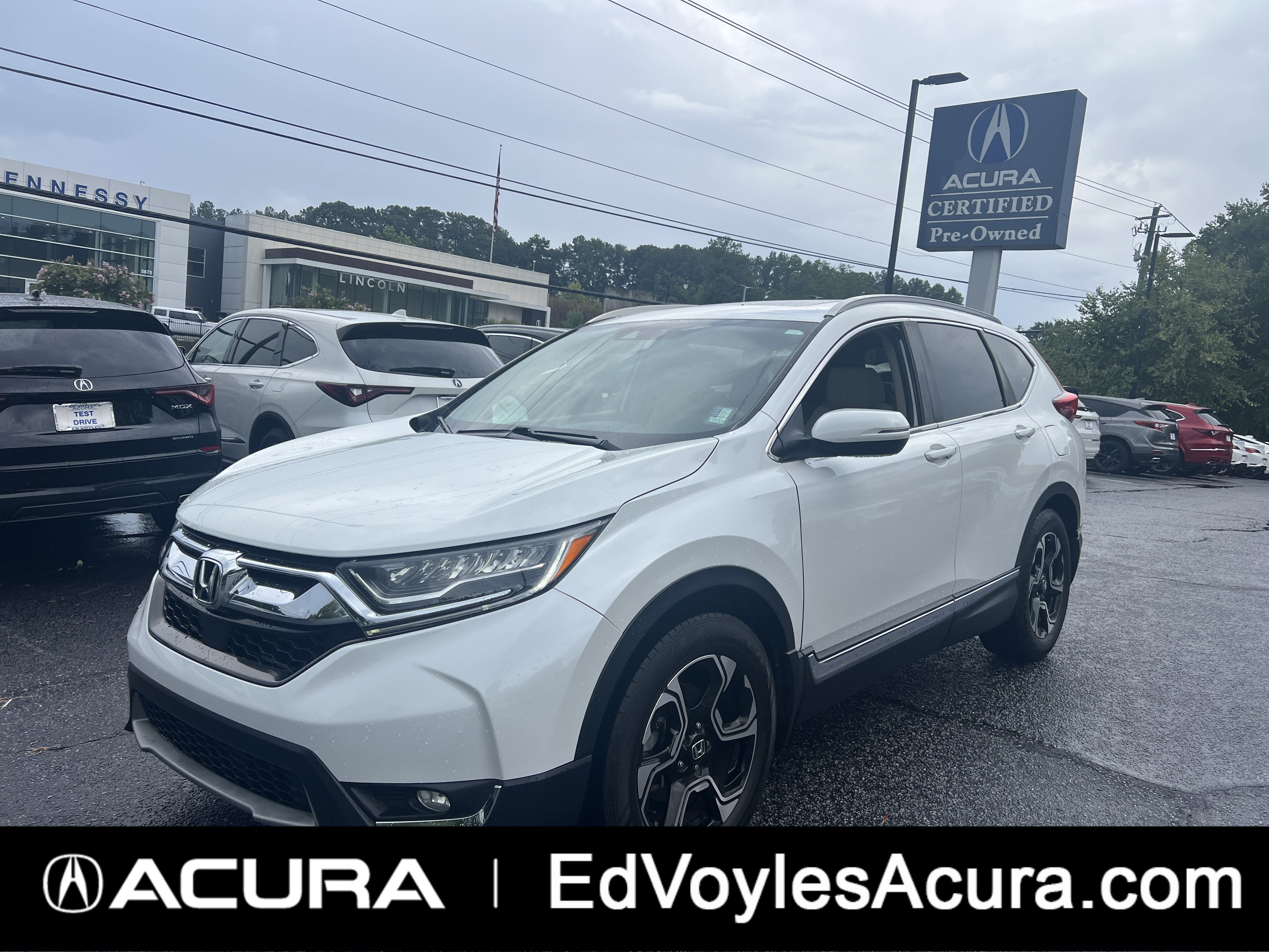 Used 2019 Platinum White Pearl Honda Touring image 1