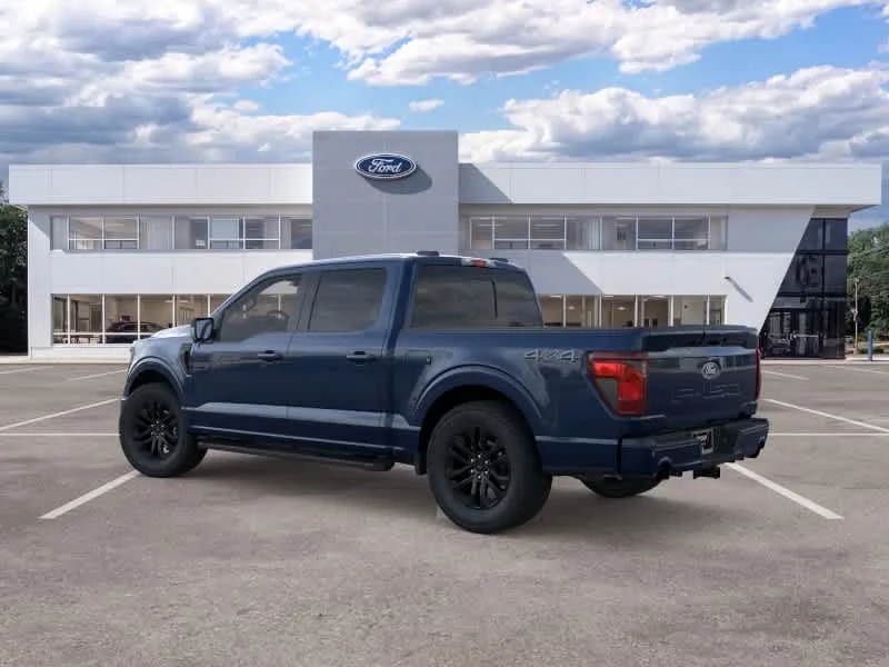 New 2026 Antimatter Blue Metallic Ford XLT image 4