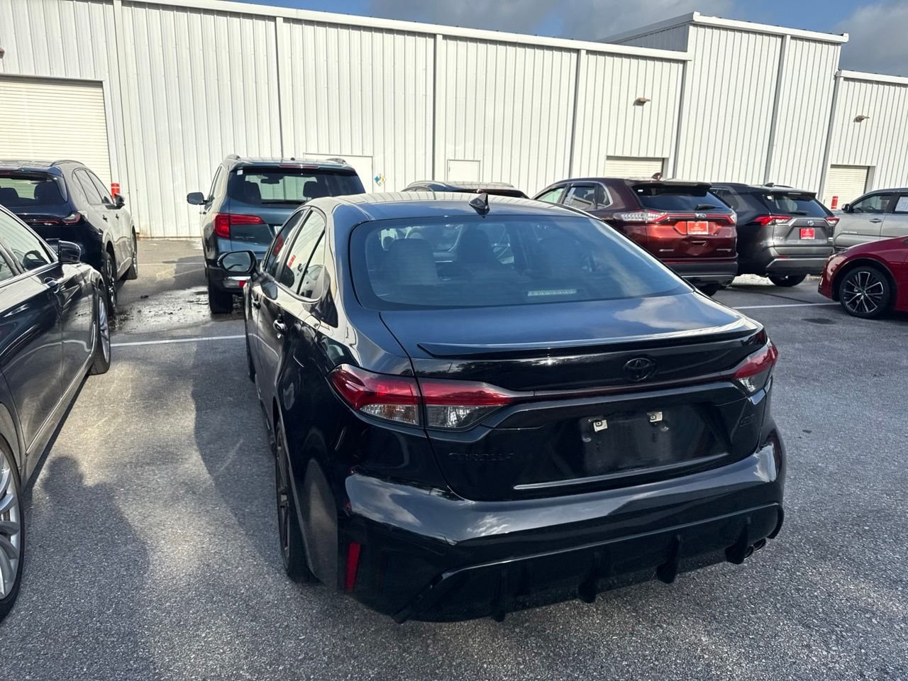 Used 2024 Black Toyota SE Nightshade image 8