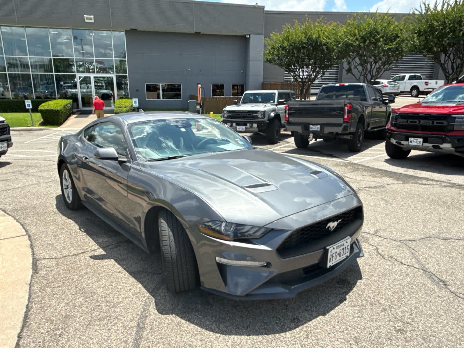 Used 2021 Gray Ford EcoBoost image 3