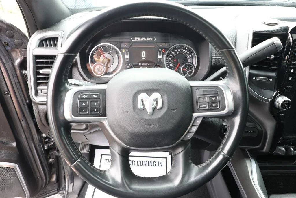 Used 2022 Granite Crystal Metallic Clearcoat Ram Laramie 4x4 Mega Cab 6