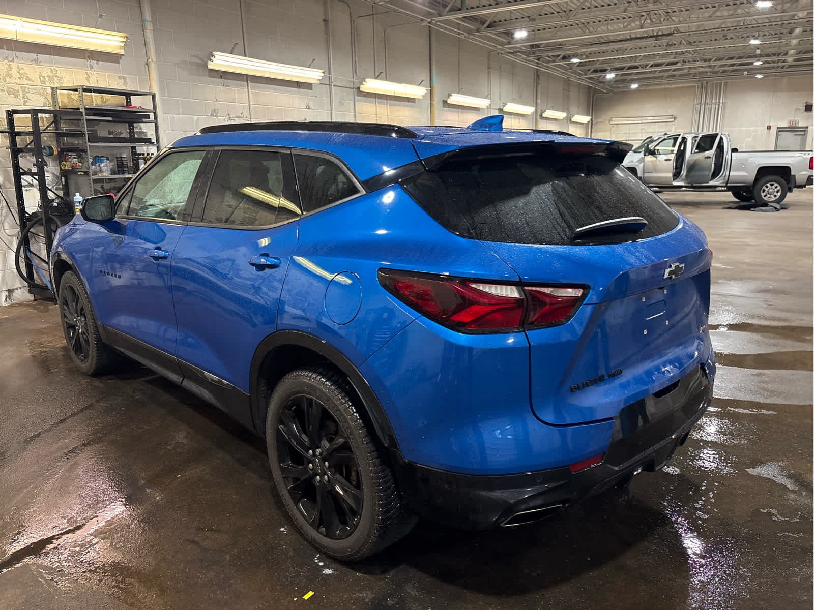 Used 2021 Bright Blue Metallic Chevrolet RS image 6