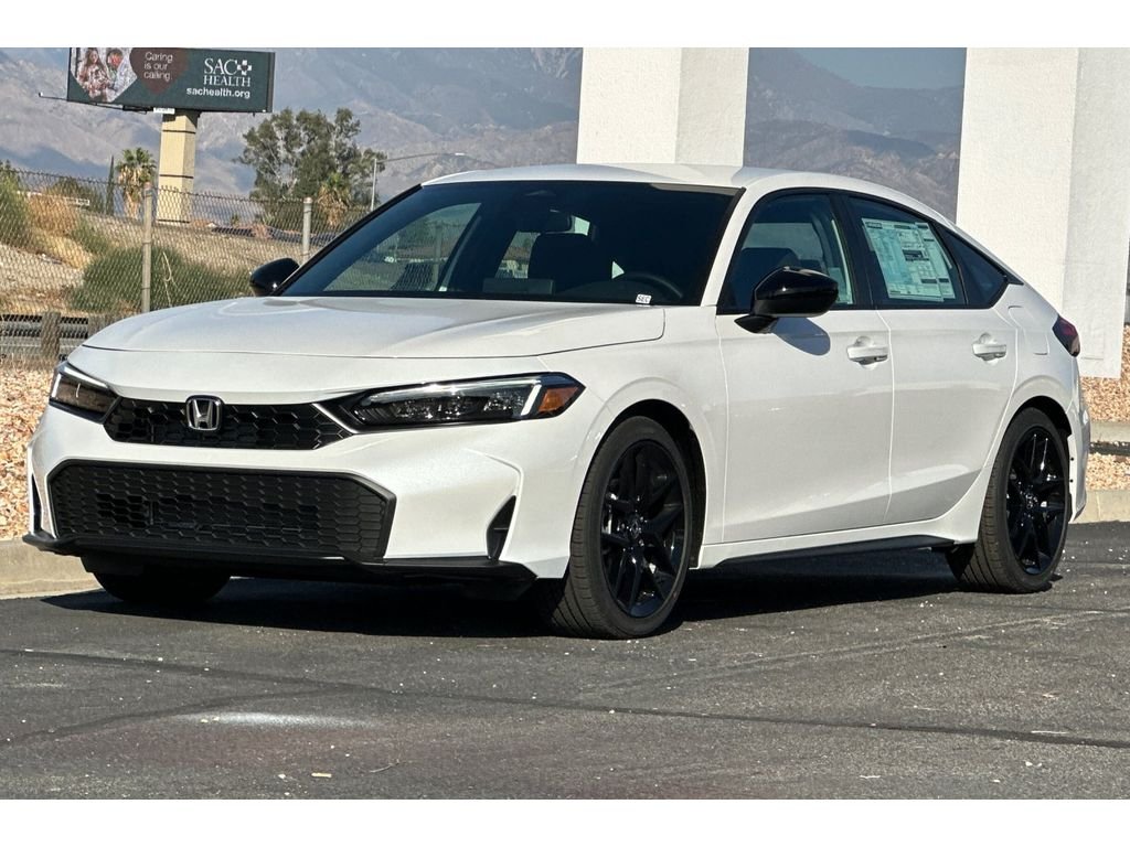 New 2026 Platinum White Pearl Honda Sport image 9