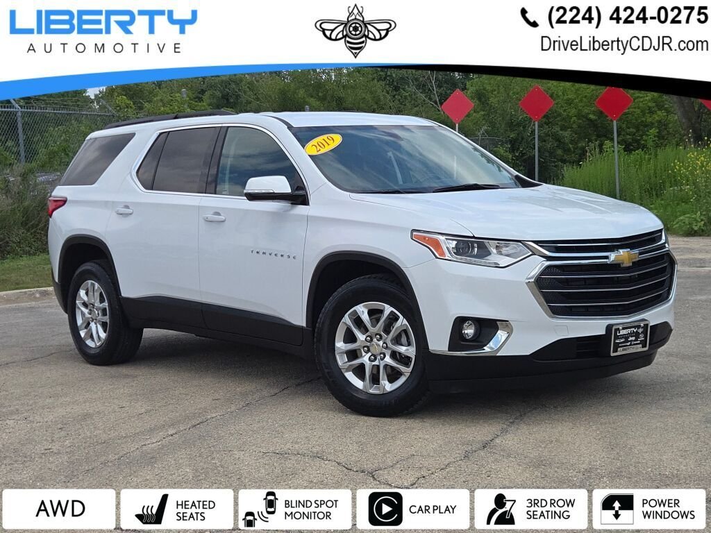 Used 2019 White Chevrolet LT image 1