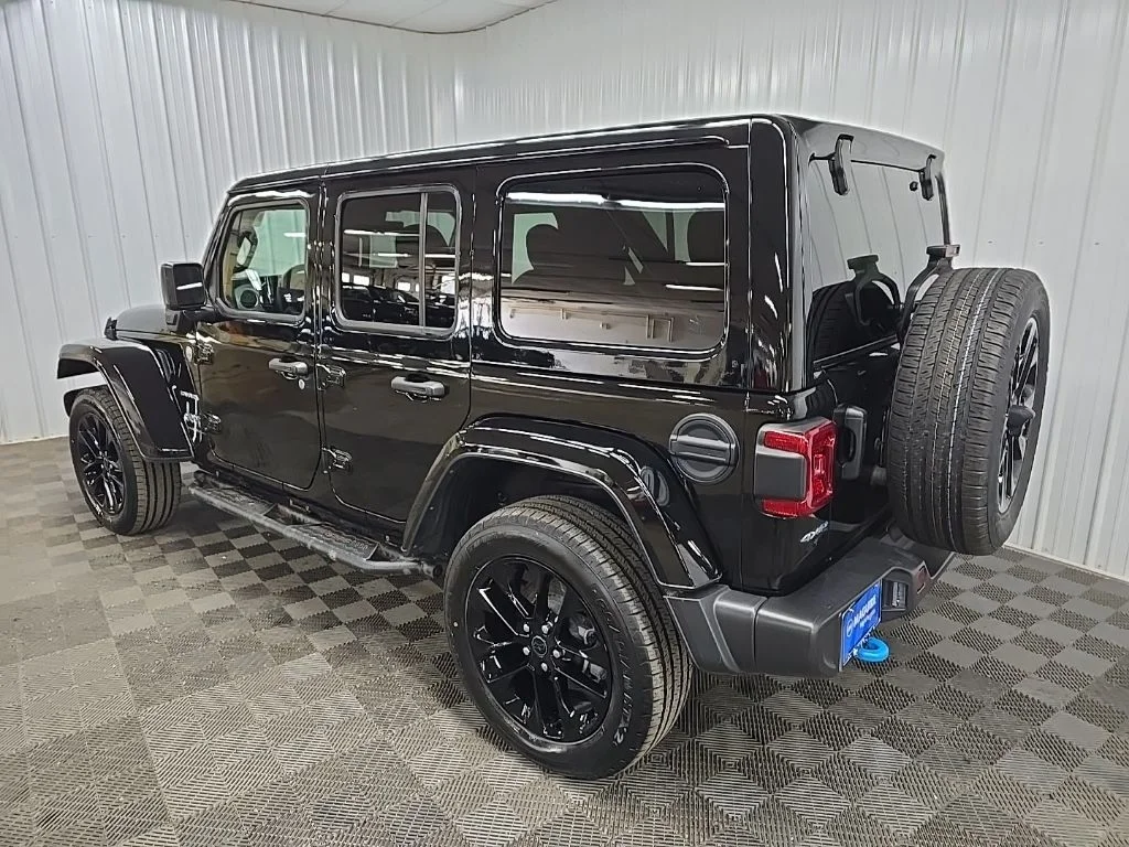 Used 2024 Black Jeep Sahara 4xe image 9