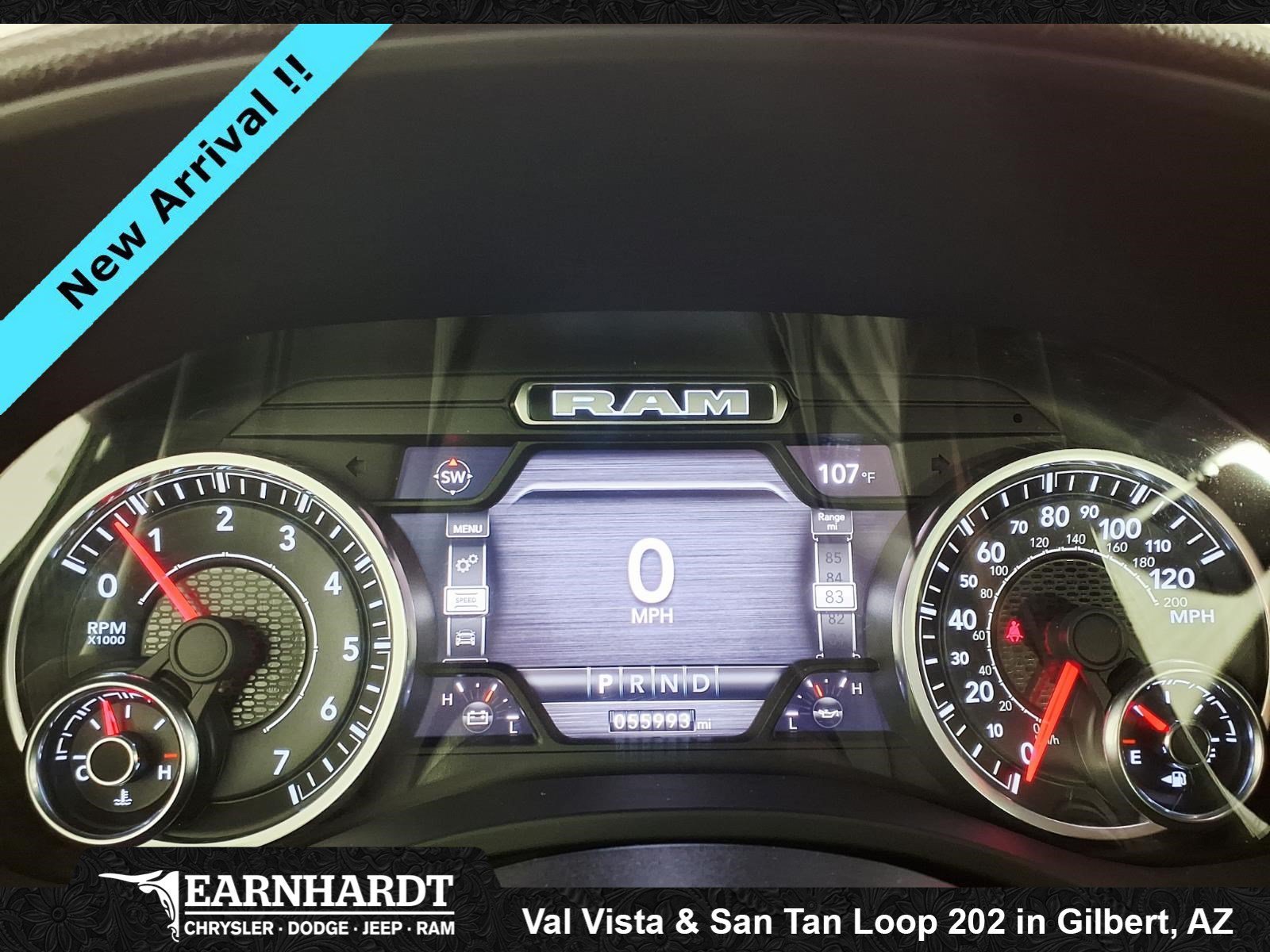 Certified Used 2022 Ivory White Tri-Coat Pearlcoat Ram Laramie image 25