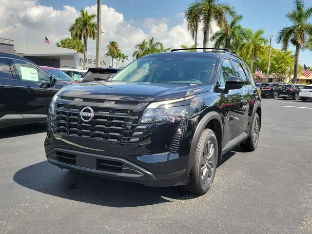 New 2026 Super Black Nissan SV image 8