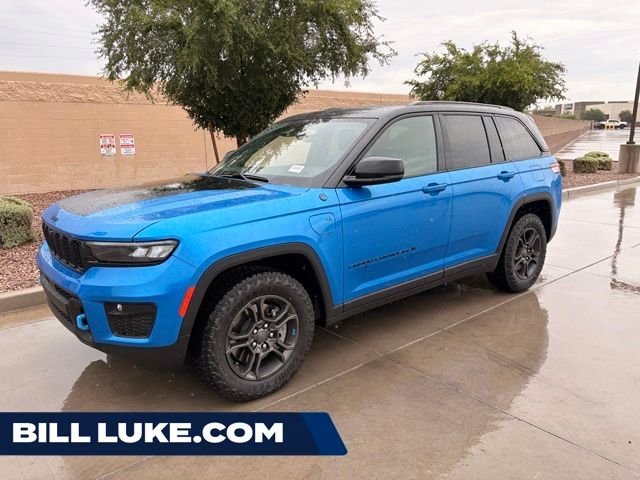 Used 2023 Blue Jeep Trailhawk 4xe image 1