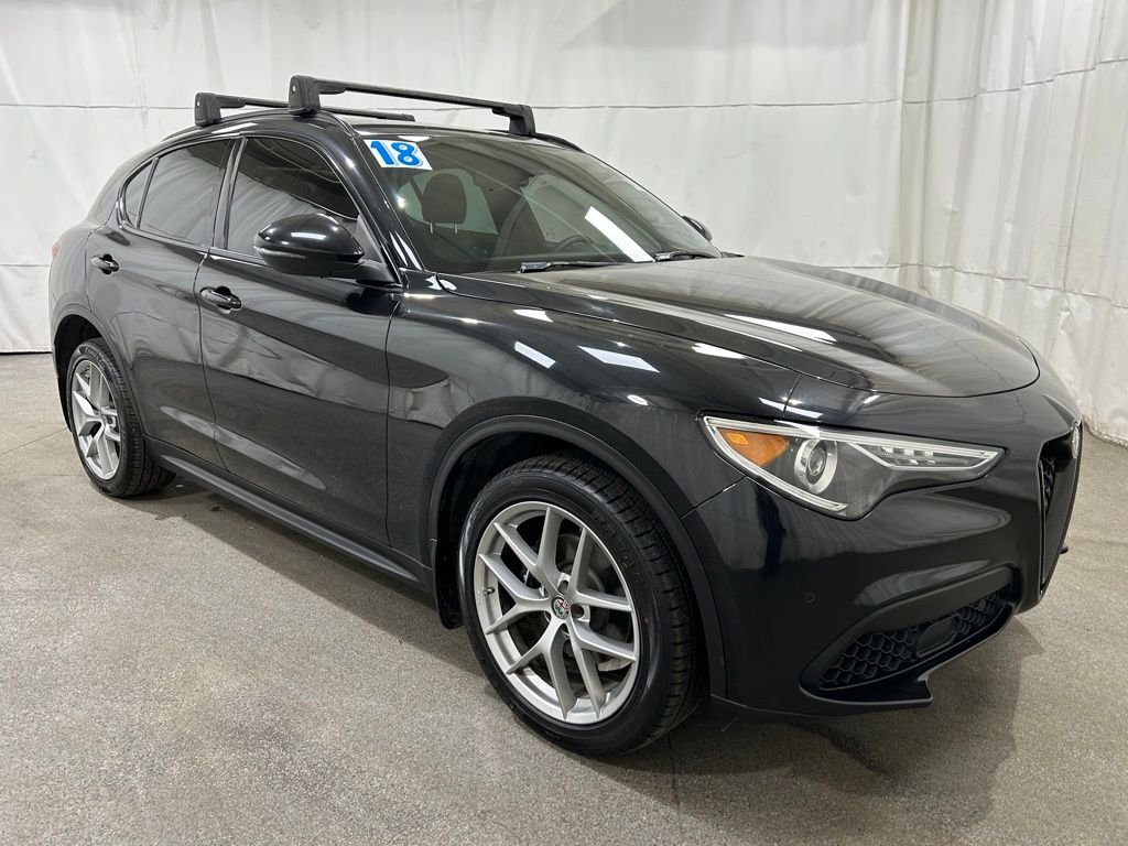 Used 2018 Alfa Romeo Stelvio Ti Sport with VIN ZASFAKNNXJ7B62421 for sale in Beavercreek, OH