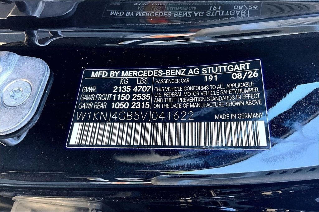 New 2027 Cosmos Black Metallic Mercedes-Benz  image 13