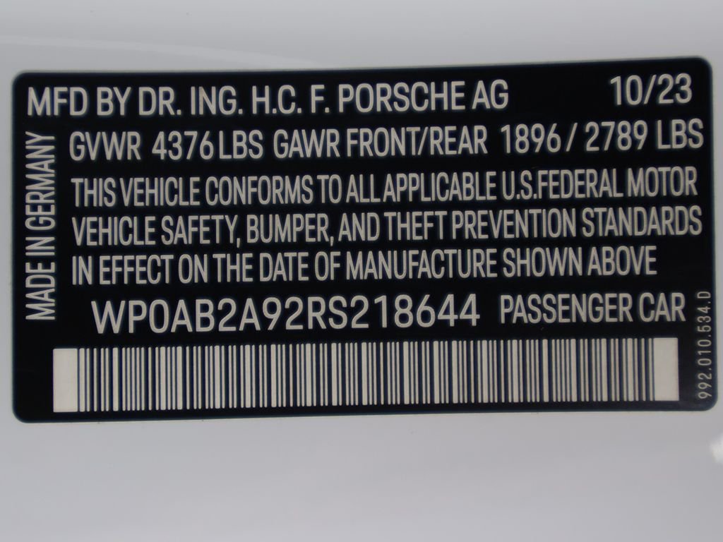 2024 Porsche 911 S - Photo 37
