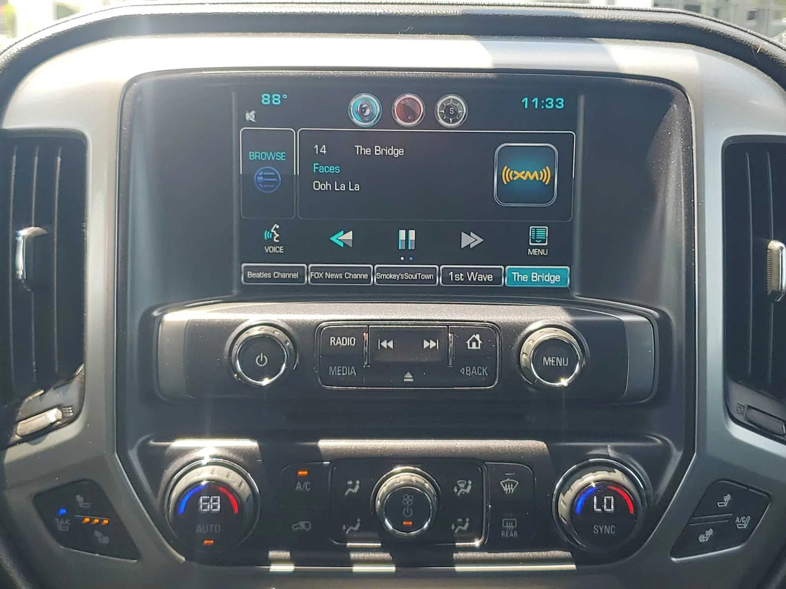Used 2015 SUNSET ORANGE METALLIC Chevrolet LTZ image 12
