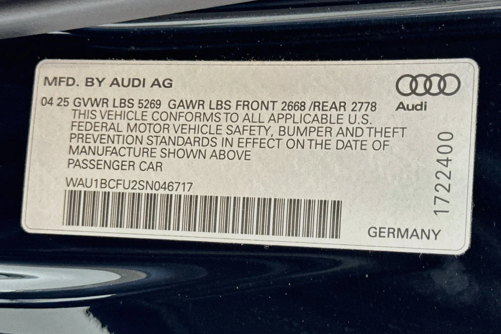 Used 2025 Black Audi Premium image 29