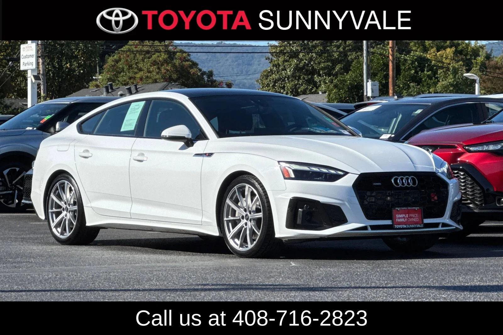 Used 2025 Black Audi 45 S line Premium image 8