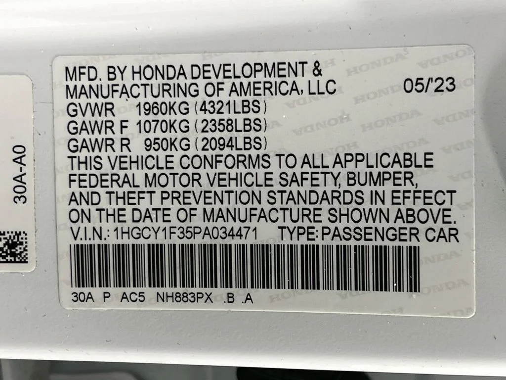 2023 Honda Accord EX - Photo 30