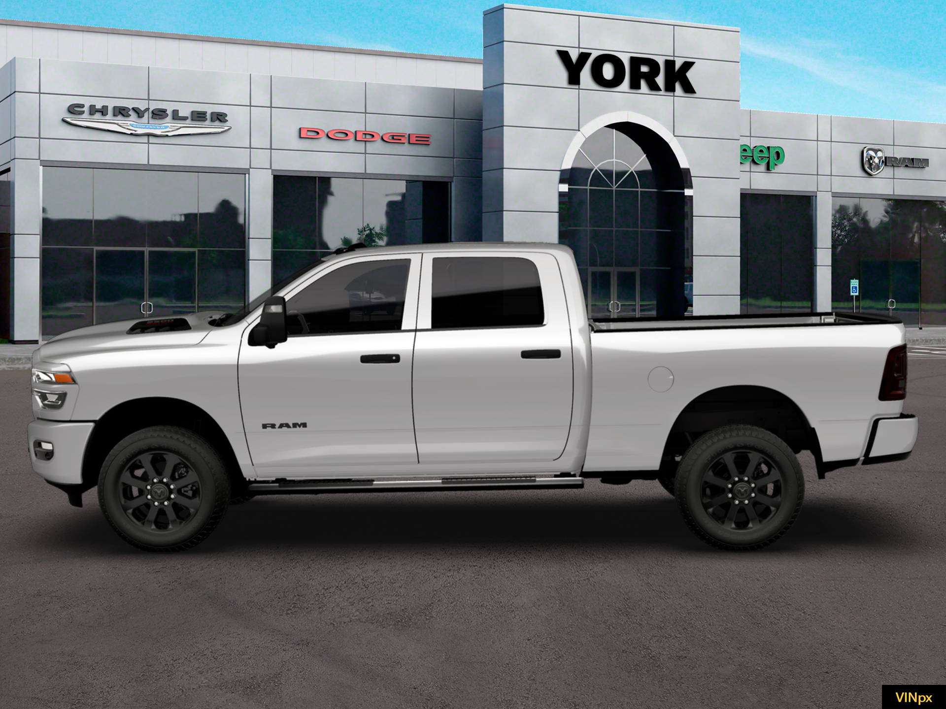 New 2026 Silver-Zynith Exterior Paint RAM Black Express image 15