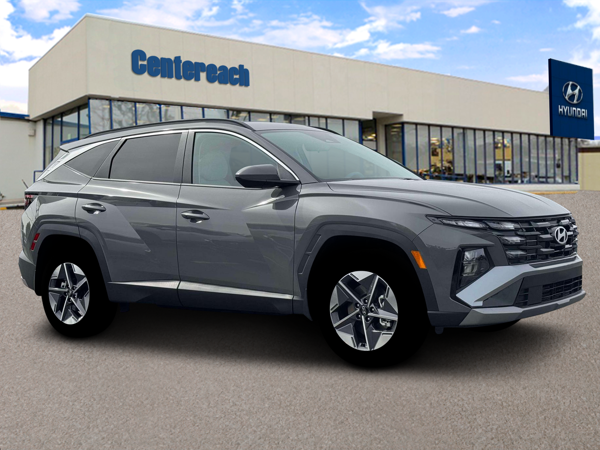 New 2026 Hampton Gray Hyundai SEL Plus AWD image 10