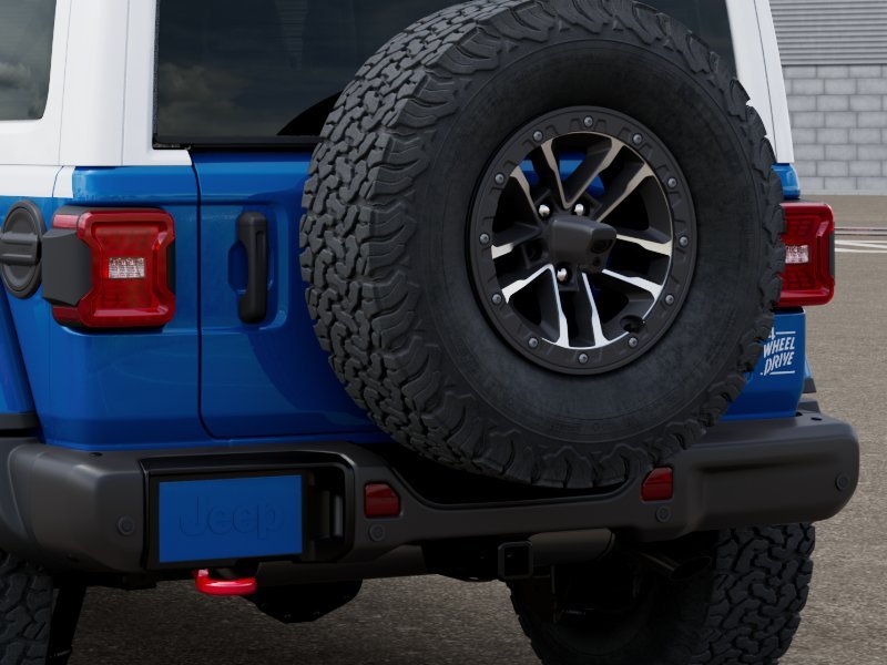 New 2026 Hydro Blue Pearl-Coat Exterior Paint Jeep Rubicon X 4-Door image 39