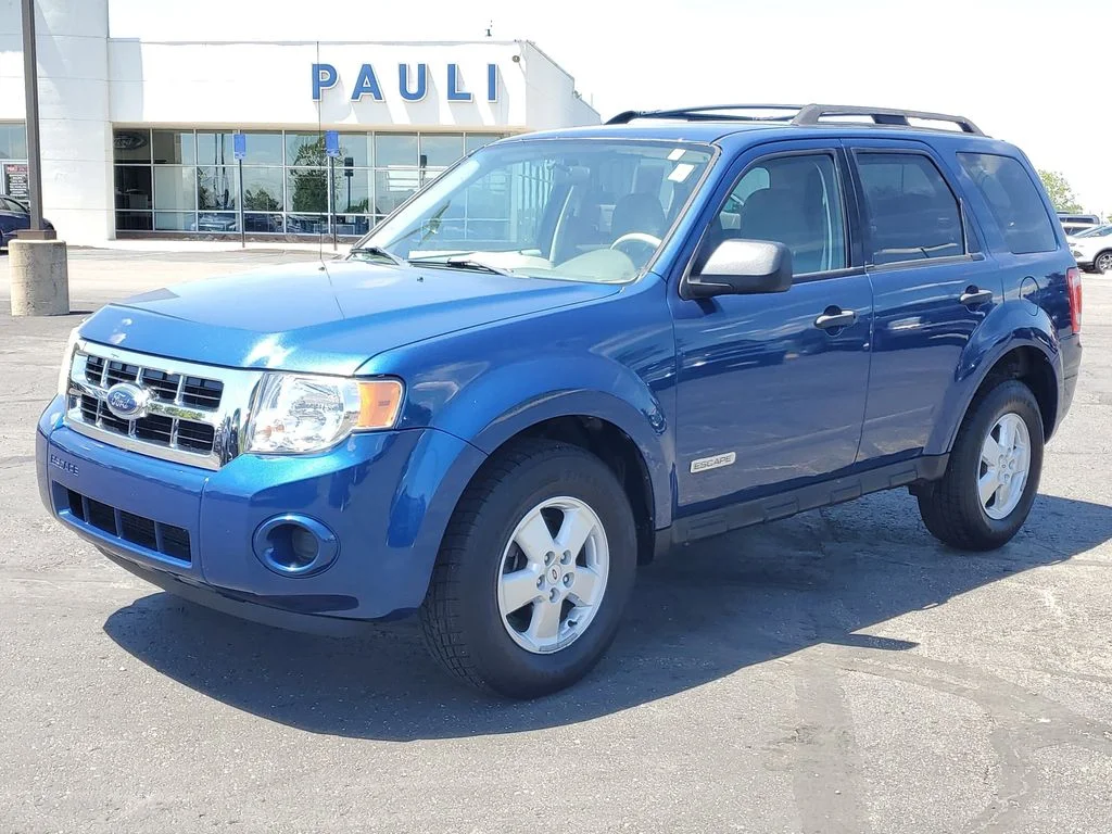 Used 2008 Ford Escape XLS with VIN 1FMCU02Z18KB13027 for sale in Saint Johns, MI