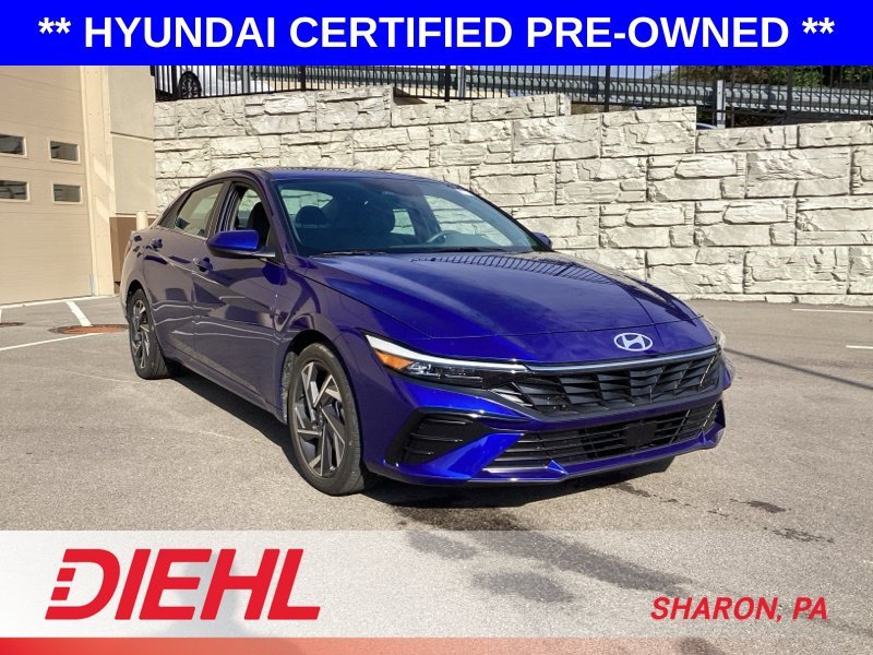 Certified Used 2025 Blue Hyundai SEL Convenience image 1