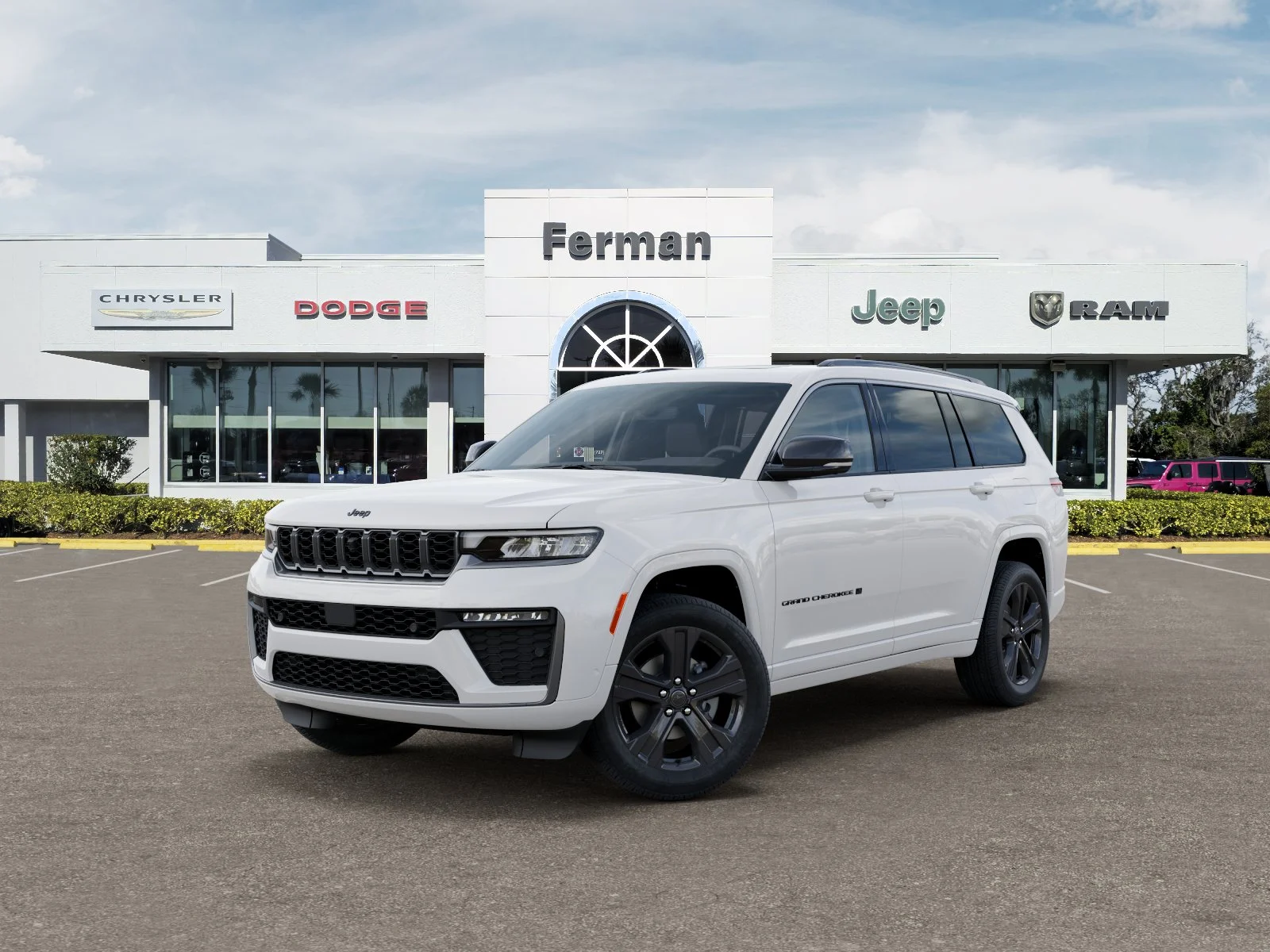New 2027 Bright White Clear-Coat Paint Jeep Limited Reserve image 2