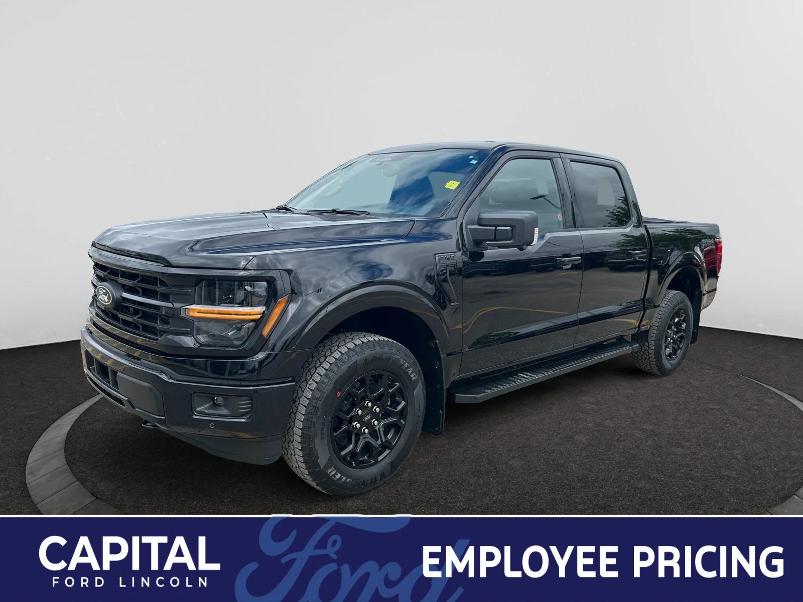 New 2026 Agate Black Metallic Ford XLT image 1