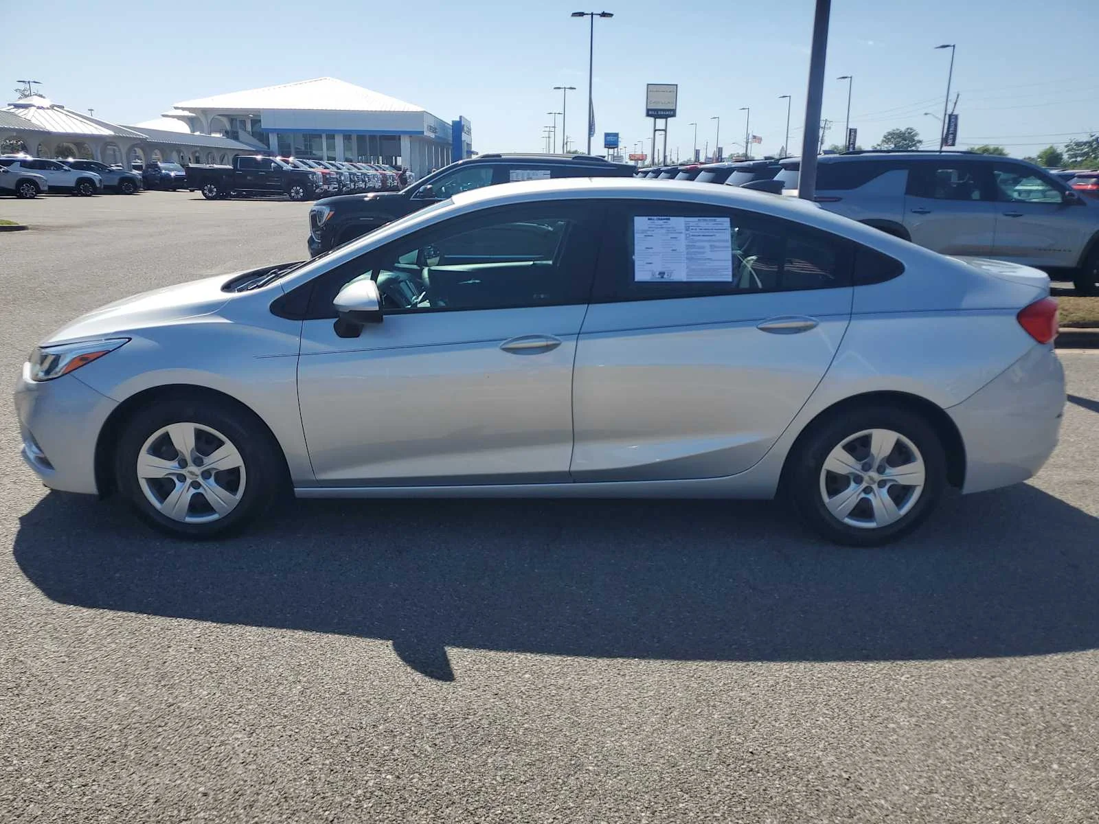 Used 2016 Chevrolet Cruze LS with VIN 1G1BC5SM8G7325096 for sale in Panama City, FL