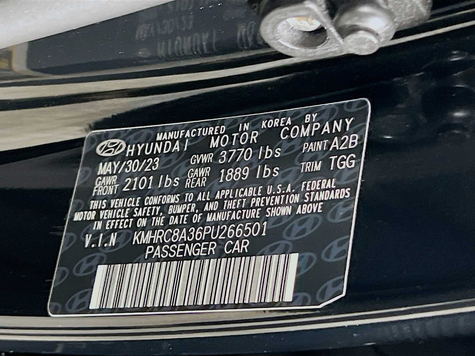Used 2023 Onyx Black Hyundai SEL image 31