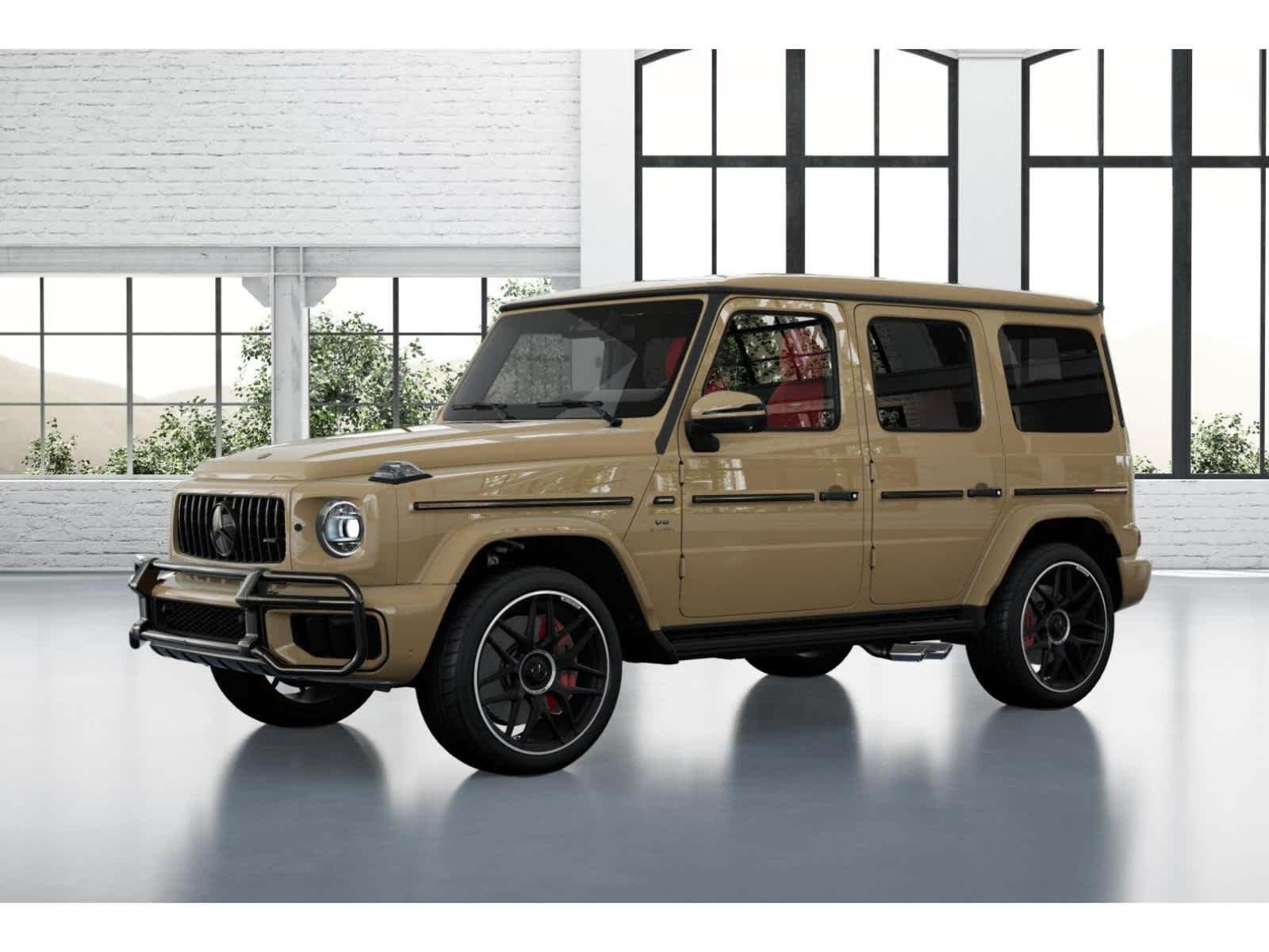 New 2027 MANUFAKTUR Desert Sand non-metallic Mercedes-Benz AMG® G 63 SUV image 37