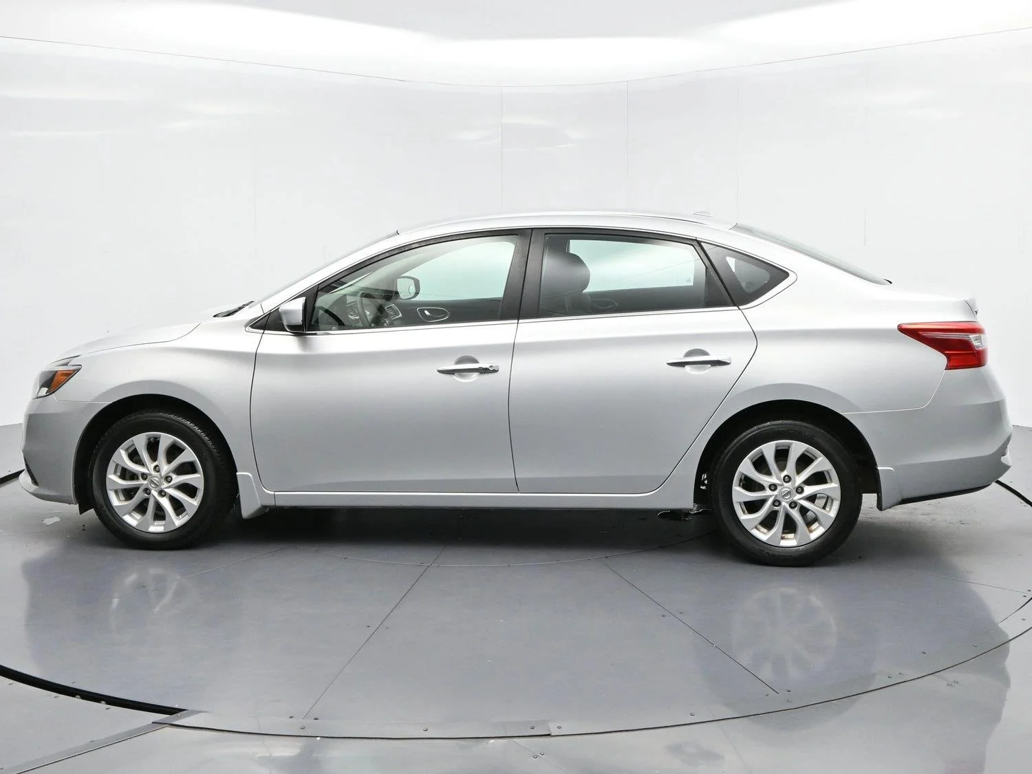 Used 2019 Brilliant Silver Metallic Nissan SV image 5